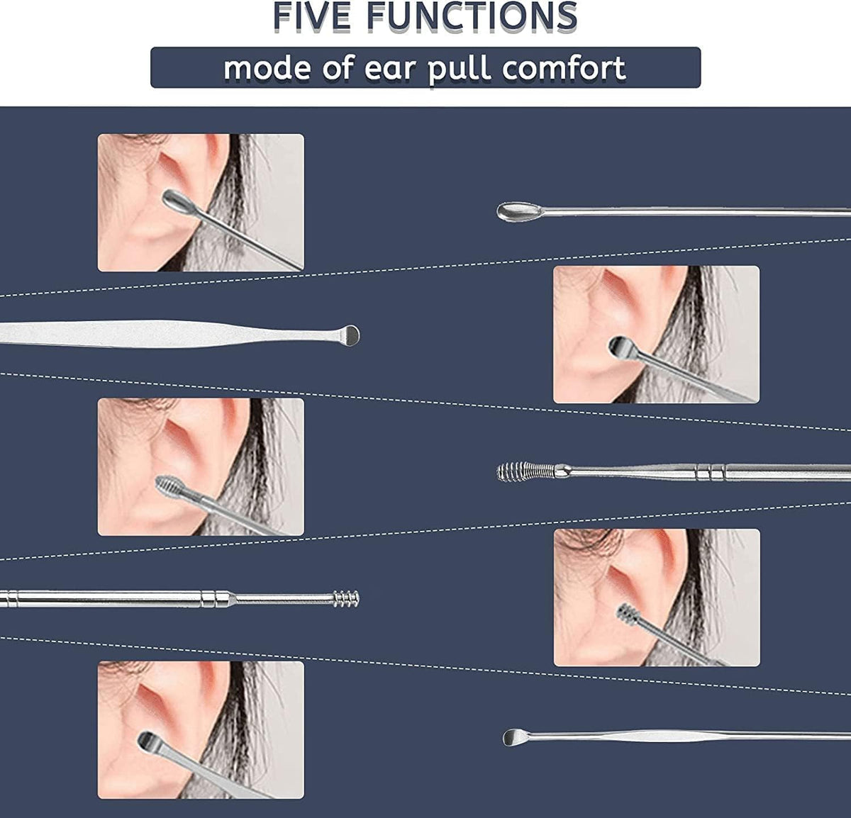 Ear Wax Removal Kit (6-Piece Set) | 🔥FLAT 50% SAVING🔥